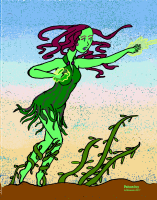 Poison Ivy Poison Ivy drawn by me